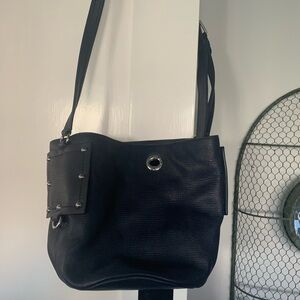 Marc by Marc Jacob’s Navy Cowhind Shoulder Bag